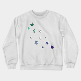 Heartstopper Leaves (Gay colours) Crewneck Sweatshirt